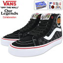 バンズ VANS スニーカー メンズ 男性用 アワー レジェンズ GT ダイノ スケートハイ リイシュー Black/Red コラボ ( VN0A4U3DY09 VANS×Our Legends GT/Dyno Sk8-Hi Reissue ハイカット SNEAKER MENS 靴 シューズ SHOES ヴァンズ )