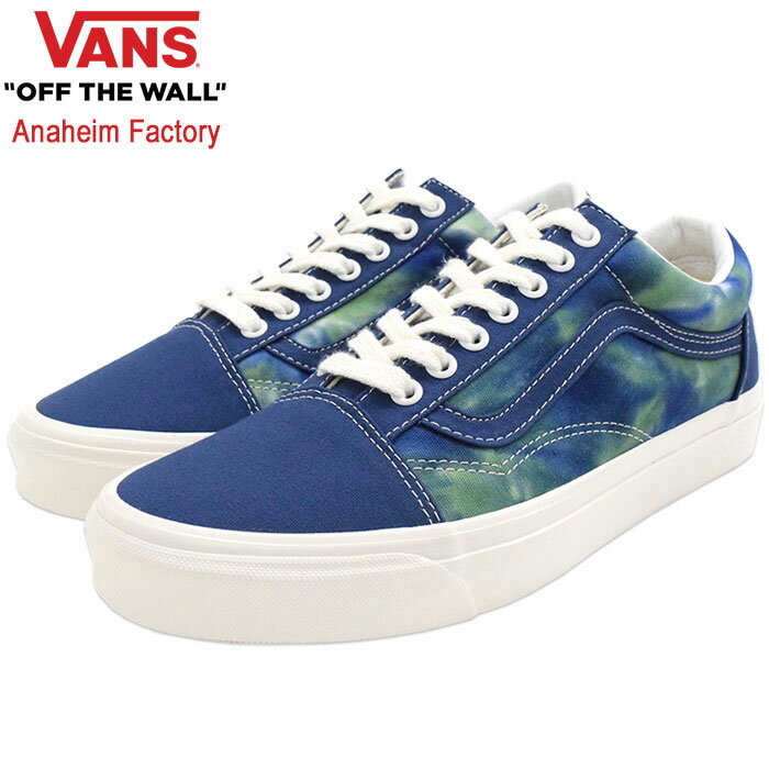 バンズ バンズ VANS スニーカー メンズ 男性用 オールドスクール 36 DX Eco/Tie Dye アナハイム ファクトリー ( vans VN0A54F3AVY Old Skool 36 DX Anaheim Factory ローカット SNEAKER MENS・靴 シューズ SHOES ヴァンズ )