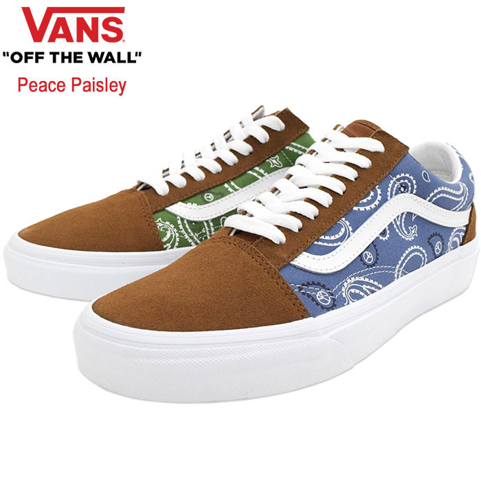 バンズ VANS スニーカー メンズ 男性用 オールドスクール Unity/True White ピース ペイズリー ( vans VN0A5JMIAV0 Old Skool Peace Paisley ローカット SNEAKER MENS 靴 シューズ SHOES ヴァンズ )