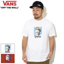 バンズ VANS Tシャツ 半袖 メンズ デス ブルームス ( vans Death Blooms S/S Tee ティーシャツ T-SHIRTS カットソー トップス メンズ 男性用 VN0A7PKIWHT VN0A7PKISQ6 ヴァンズ )[M便 1/1] ice field icefield