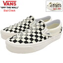 バンズ VANS スニーカー メンズ 男性用 クラシック スリッポン 98 DX Marshmallow/Black スタッズ チェック ( vans VN0A7Q58KIG Classic Slip-On 98 DX Stud Check スリップオン Slip On SlipOn ローカット SNEAKER MENS 靴 シューズ SHOES ヴァンズ )