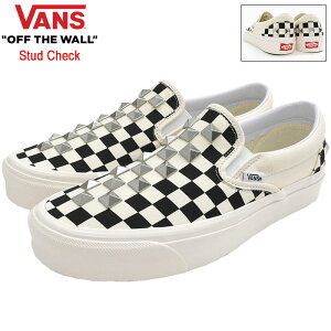 Х VANS ˡ   饷å åݥ 98 DX Marshmallow/Black å å ( vans VN0A7Q58KIG Classic Slip-On 98 DX Stud Check åץ Slip On SlipOn å SNEAKER MENS 塼 SHOES  )