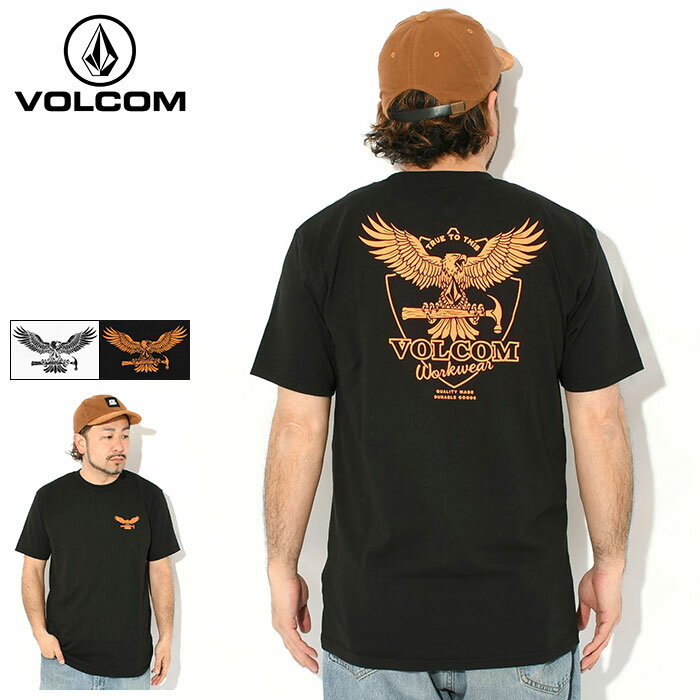 乐天商城 - ボルコム VOLCOM Tシャツ 半袖 メンズ ハンマード スプリット ( VOLCOM Hammered Split S/S Tee ティーシャツ T-SHIRTS カットソー トップス メンズ 男性用 ヴォルコム V-A3512605 )[M便 1/1] ice field icefield