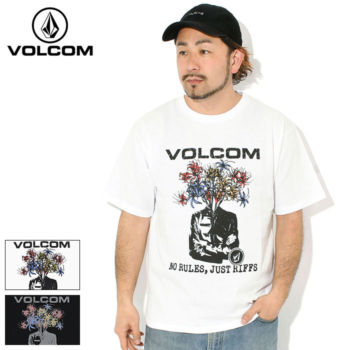 乐天商城 - ボルコム VOLCOM Tシャツ 半袖 メンズ フラワー メン ( VOLCOM Flower Men S/S Tee ティーシャツ T-SHIRTS カットソー トップス メンズ 男性用 ヴォルコム VST261005 )[M便 1/1] ice field icefield