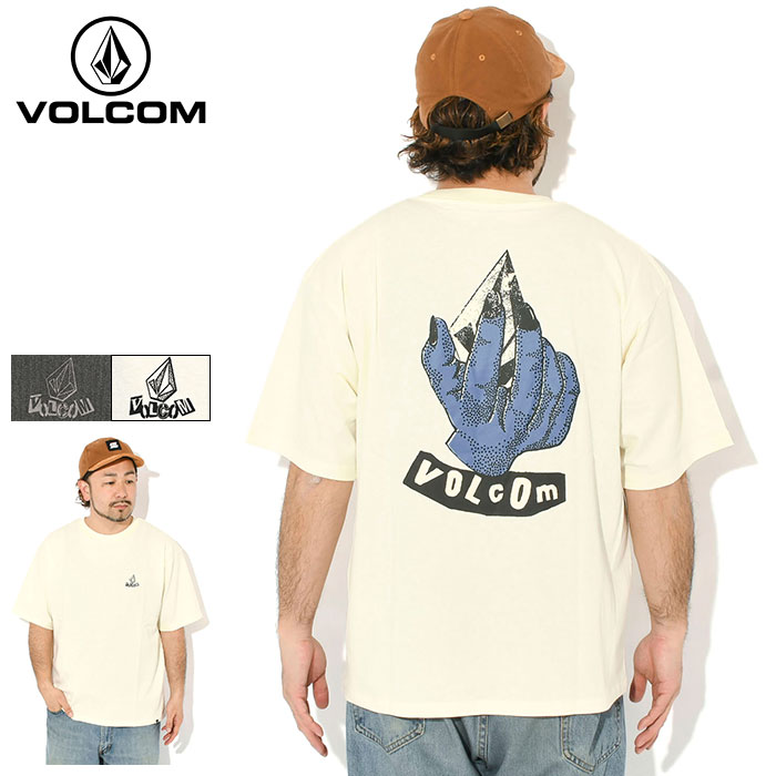 乐天商城 - ボルコム VOLCOM Tシャツ 半袖 メンズ グラブ ザ ストーン ( VOLCOM Grab The Stone S/S Tee ティーシャツ T-SHIRTS カットソー トップス メンズ 男性用 ヴォルコム VST261009 )[M便 1/1] ice field icefield