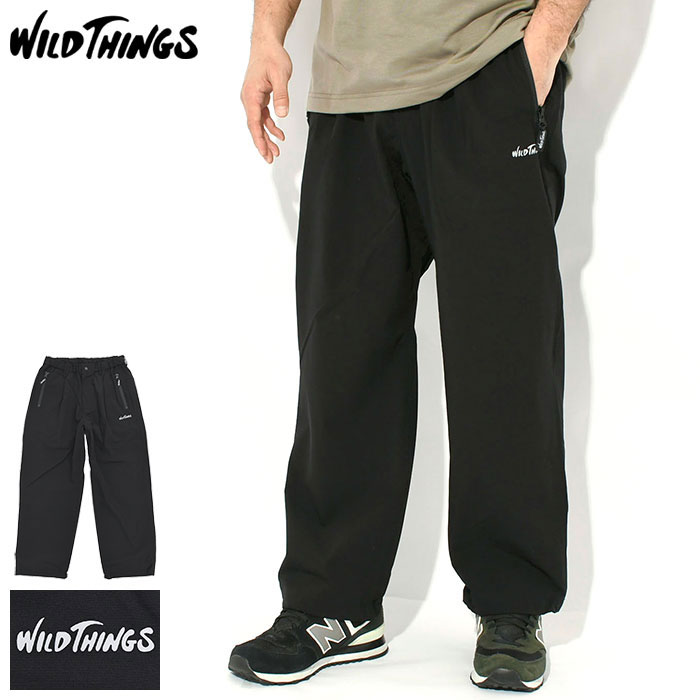 乐天商城 - ワイルドシングス WILD THINGS パンツ メンズ エラスティック ナイロン ラックス ( WILD THINGS Elastic Nylon Lax Pant 撥水 ストレッチ ボトムス メンズ 男性用 WT26036AD ) ice field icefield