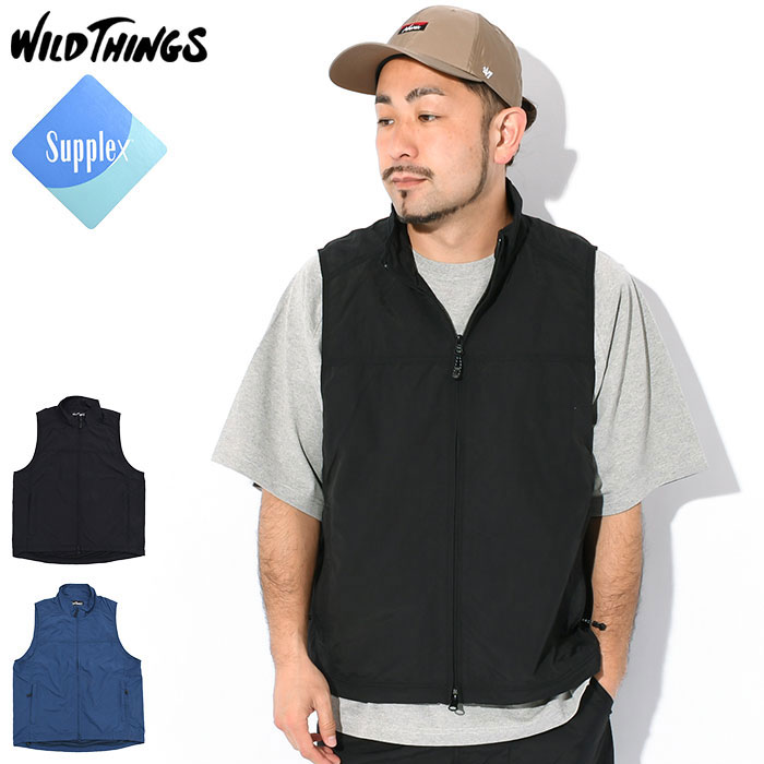 ワイルドシングス WILD THINGS ジャケット メンズ サプレックス ユーティリティ ベスト ( WILD THINGS Supplex Utility Vest ビッグシ..