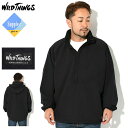 ワイルドシングス WILD THINGS ジャケット メンズ W2LS レベル4 サプレックス ウインド シャツ ( WILD THINGS W2LS Level4 Supplex Wind Shirt JKT ナイロンジャケット アノラック ハーフジップ プルオーバー JACKET アウター メンズ 男性用 WT23132AD )