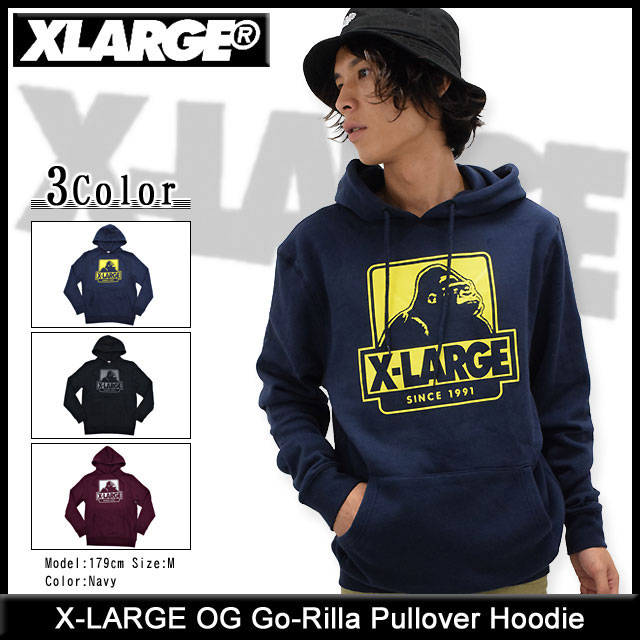 【楽天市場】エクストララージ X-LARGE プルオーバー パーカー メンズ OG ゴリラ(x-large OG Go-Rilla Pullover Hoodie パーカー フード フーディ