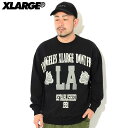 エクストララージ 服 メンズ エクストララージ X-LARGE トレーナー メンズ ビッグ プリント クルーネック スウェット ( x-large Big Print Crew Neck Sweat スエット トレナー トレイナー トップス XLARGE Extra Large エックスラージ 101221012007 )