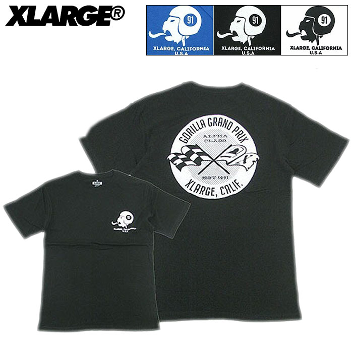 【デッドストック】エクストララージ X-LARGE アルファ クラス Tシャツ 半袖(x-large Alpha Class Tee ティーシャツ T-SHIRTS トップス メンズ XLARGE xlarge xla Extra Large エクストラ ラージ エクストラ・ラージ エックスラージ M1A13019)[M便 1/1] ice filed icefield