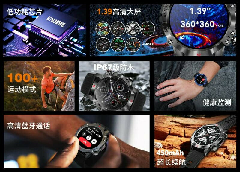 2024最新 スマートウォッチ 日本製センサー 多機能，Bluetooth通話，ユーザー定義の文字盤，IP67防水，smart watch,ストップウォッチ，超長時間待機，電卓，SMS/Twitter/WhatsApp/Line/Gmail通知,着信表示,Line通知,iphone&Android対応，絶妙なパッケージング，贈り物