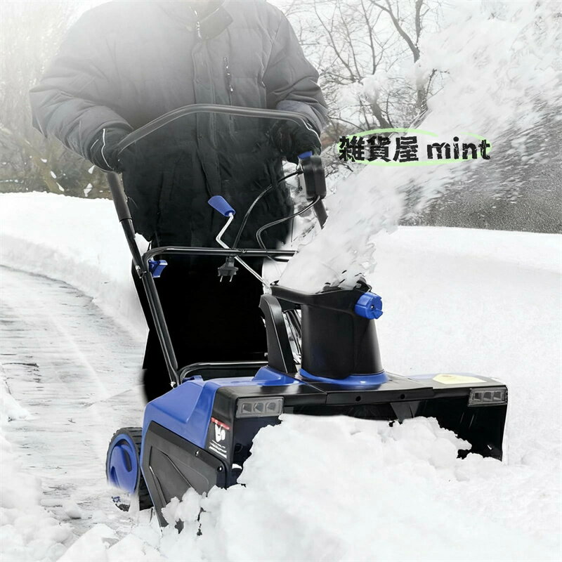 電動スコップ 最新 除雪機 コード式 3500W 手押し式 電動除雪機 スノーブロワー ヘ...