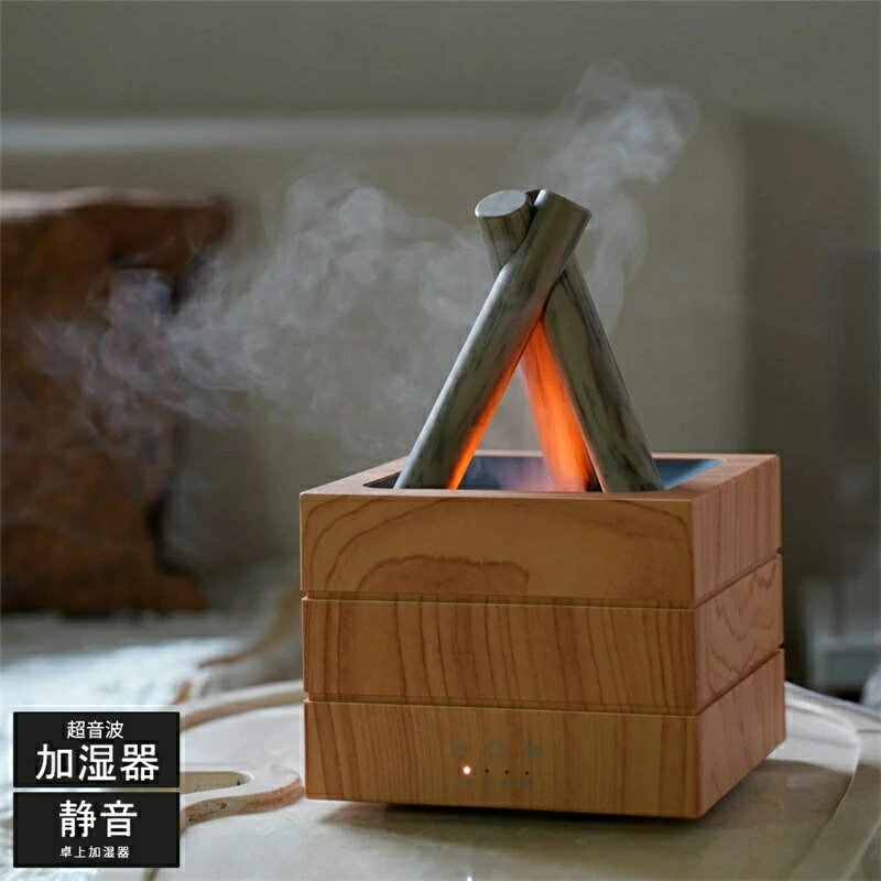 2025最新型】 加湿器 卓上 小型 280ML 大容量 超音波式 加湿器 2H/4H/6Hタイマー LEDライト 静音 空焚..