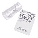 4/30限定☆全品10%OFF!透明スタンプ ゼリー透明スタンパーシリコーン Biutee 1スタンパー 1スクレーパー 4ヘッド(カバー付き) スタンピングツ...