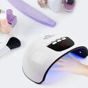 4/30限定☆全品10%OFF!ネイルライト UVライト LEDネイルド UV/LEDネイルドライヤー 54W Biutee ジェルネイル LEDライト 硬化ラ...