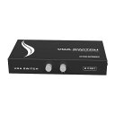 4/30限定☆全品10%OFF!ES-Tune VGA切替器 双方向切替器 2入力1出力/1入力2出力 ワイド画面対応 フルHD 1080P 手動式切替器 電源...
