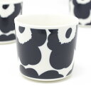 セール15％OFF マリメッコ ラテマグ ウニッコ ダークブルー×ホワイト （1個単位） marimekko コップ コーヒーカップ UNIKKO No.150(39) 北欧食器 洋食器 プレゼント おしゃれ ギフト 結婚祝い