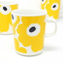 セール20％OFF マリメッコ マグカップ ウニッコ イエロー×ダークブルー marimekko マグ コーヒーカップ UNIKKO No.128(57) 北欧食器 洋食器 プレゼント おしゃれ ギフト 結婚祝い