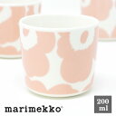 marimekko マリメッコ　ラテマグ　UNIKKO （コーラルピンク） （1個単位） No.130 (71)【日本限定】