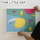 ファインリトルディ アートポスター A BIRD IN THE LAKE (Yoshiko Hada) Fine Little Day 40X50 インテリア ...