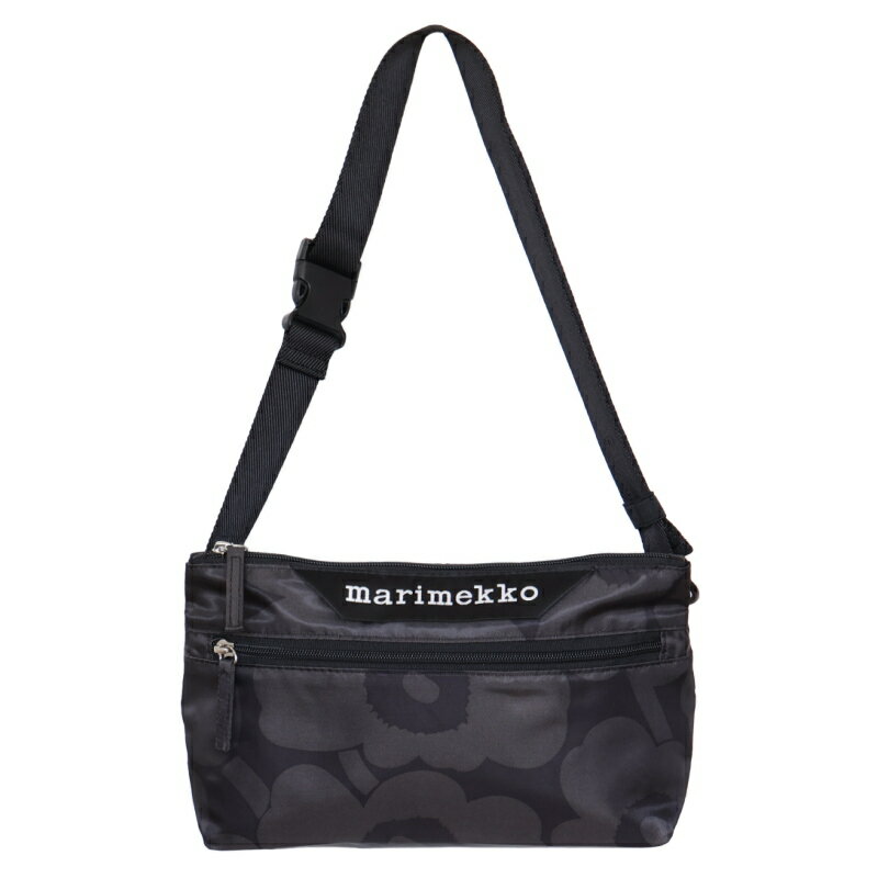 マリメッコ　ショルダーバッグ　ニート クロスボディー ウニッコ Sサイズ ダークグレー marimekko バッグ Neat Crossbody Unikko S No.999(99) レジャー アウトドア お出かけ おしゃれ 北欧