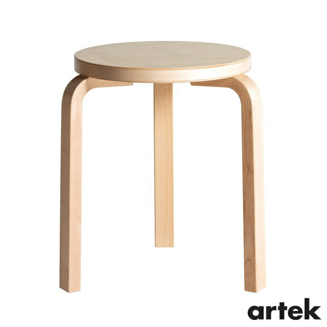 [ ARTEK（アルテック）]　スツール60 （椅子） 3本脚　バーチ　Stool60　家具