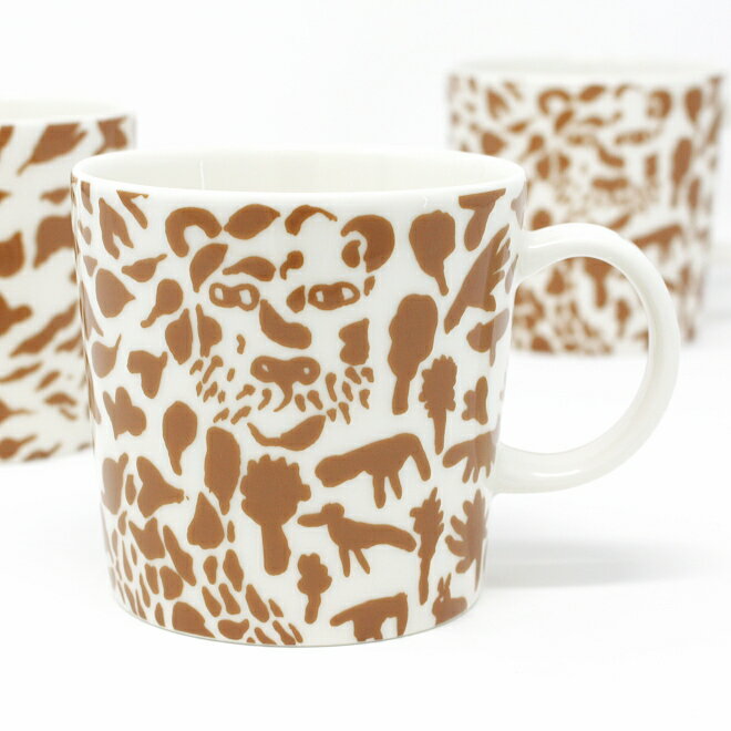 イッタラ マグカップ 300ml チーター ブラウン iittala マグ コーヒーカップ Cheetah