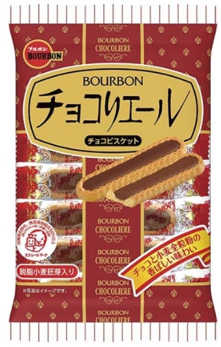 ブルボン　チョコリエール チョコビスケット (14本入)　1箱12袋