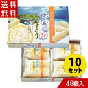 雪塩ちんすこう ミルク風味 48個入×10 | ちんすこう