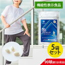 濃潤 ひざリッチ N-アセチルグルコサミン 機能性表示食品 90球(約1か月分)×5個セットしまのや グルコサミン コンドロイチン サプリメント サプリ コラー...