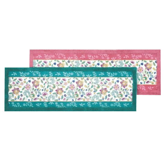 川島織物セルコン　MINTON(ミントン)　リーガルハドンホールII　キッチンマット　50×150cm　FT1590　G・グリーン【同梱・代引き不可】
