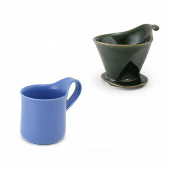 ZERO JAPAN(ゼロジャパン) ドリッパー＆カフェマグセット ドリッパートレイ付 DMZ-16 AGN/BB【同梱・代..