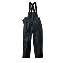 クロダルマ レインサロペット 47414 ブラック 49 サイズ:S 作業服 作業着 漁業 合羽 カッパ【同梱・代引き不可】
