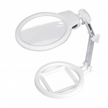 LEDライト付きスタンドルーペ　TS-7【同梱・代引き不可】