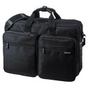 サンワサプライ 3WAYビジネスバッグ 出張用・大型 BAG-3WAY22BK【同梱・代引き不可】(4)