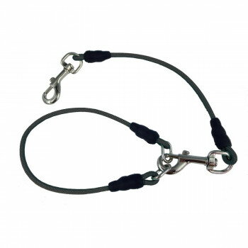 おでかけワイヤーリード　黒 022402【同梱・代引き不可】