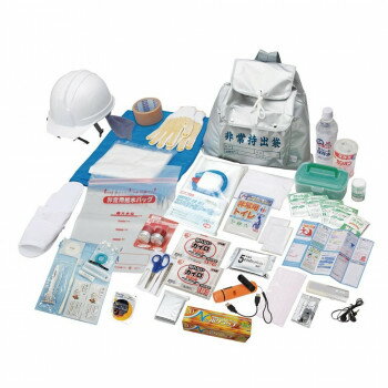 ナカガワ　防災用品 非常持出しセット44点 NK25-44　NK25-44【同梱・代引き不可】