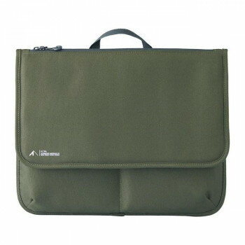 LIHIT LAB.(リヒトラブ)　CORDURA　フラップポーチ　L　オリーブ　A-7768-22【同梱・代引き不可】