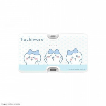 ちいかわ Lightning/Type-Cコネクタ付リチウムイオン充電器 ハチワレ CK-62B【同梱・代引き不可】 ちいかわ Lightning/Type-Cコネクタ付リチウムイオン充電器 ハチワレ CK-62B【同梱・代引き不可】