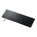 サンワサプライ ワイヤレススリムキーボード SKB-WL31BK【同梱・代引き不可】(2)