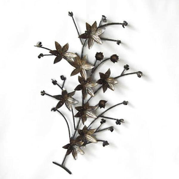 かわ畑 壁飾り ウォールアート 花 1507TSF005【同梱・代引き不可】