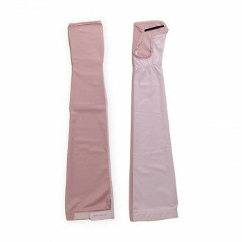 UVカットアームカバー バイカラー Lサイズ Pink AC-BY_L04【同梱・代引き不可】