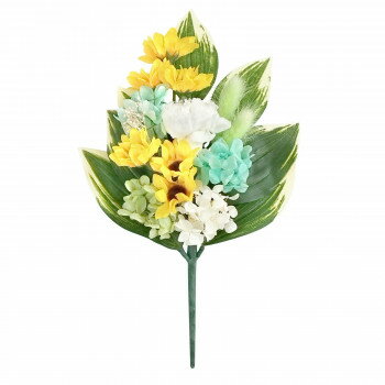 お供え用 四季仏花 プリザーブドフラワー 葉月(ハヅキ) ヒマワリ S C37508S【同梱・代引き不可】