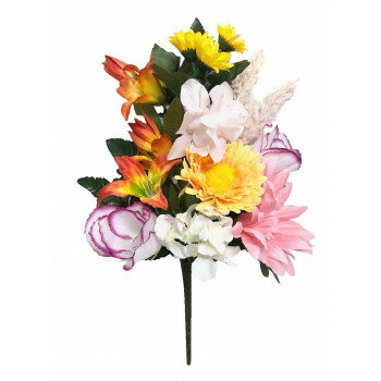 お供え用 CT触媒加工仏花 アーティフィシャルフラワー 満華(みつか) HC16435【同梱・代引き不可】