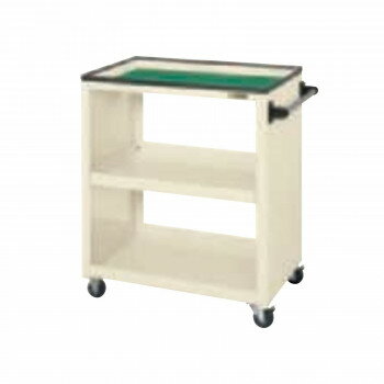 サカエ パネルワゴン 天板皿型 アイボリー PKW-2CI【同梱・代引き不可】