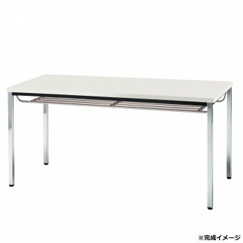 藤沢工業(TOKIO)　ミーティングテーブル　TDW-1275TK ホワイト【同梱・代引き不可】