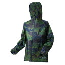 喜多 スーパーライトレインウェア 超軽量 3L(XL) カモフラ No1710【同梱・代引き不可】