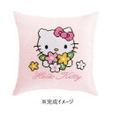 オリムパス 6023 ししゅうキット クッション ハローキティブーケ【同梱・代引き不可】