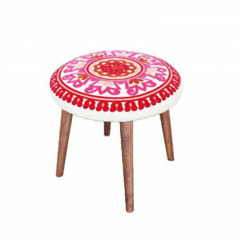 スツール ベンチ 椅子 ピンク 1707STC002【同梱・代引き不可】